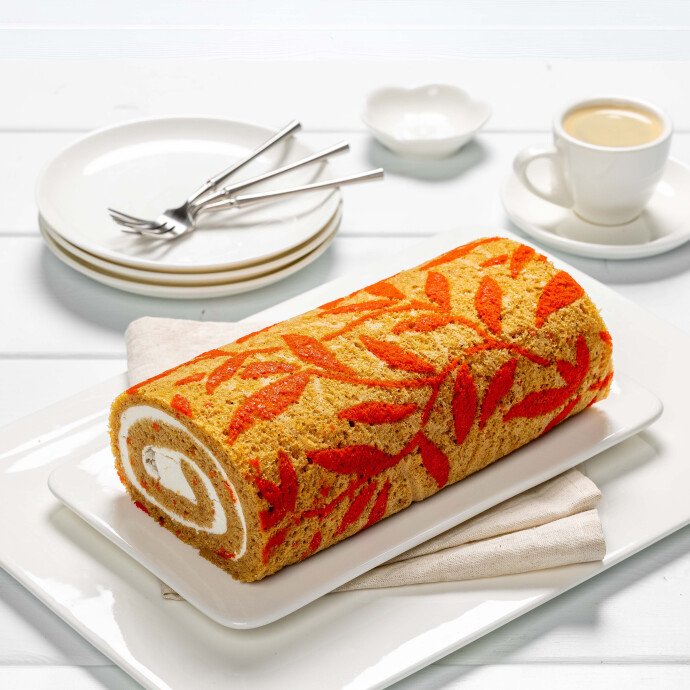 Рулет морковный