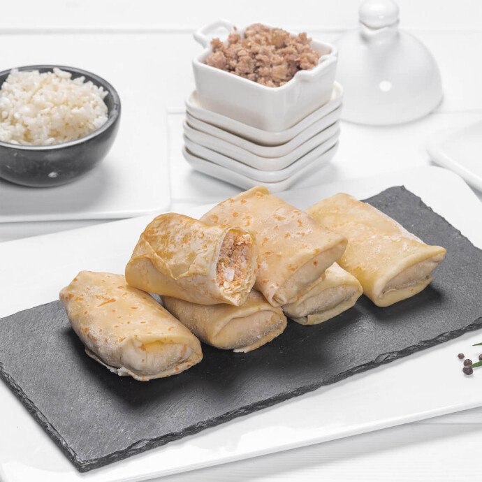 Блинчики с мясом и рисом