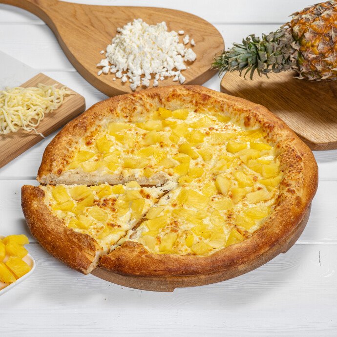 Творожная с ананасом