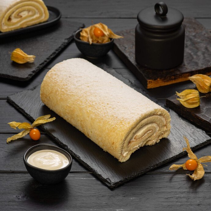 Рулет сметанный