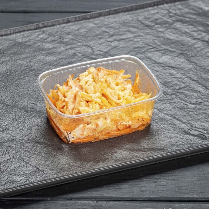Закуска из моркови с сыром и чесноком